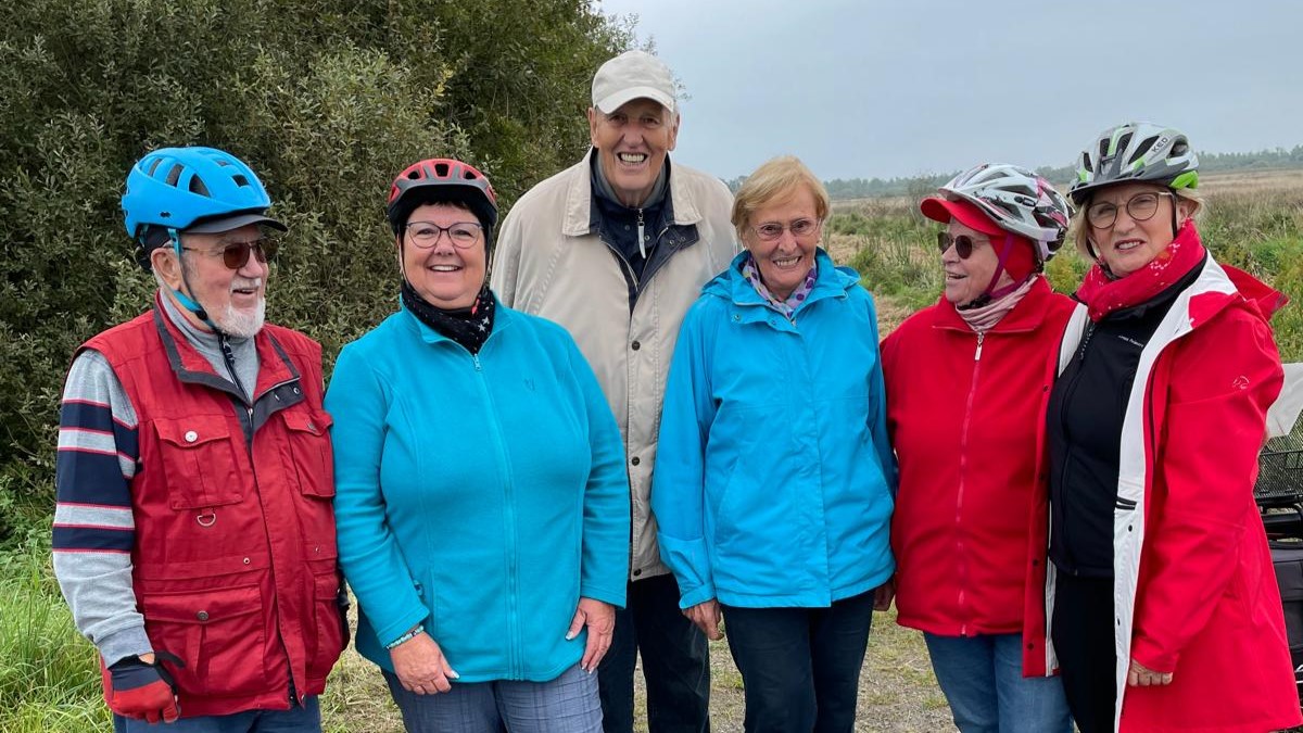 Teilnehmer Seniorenfahrradtour